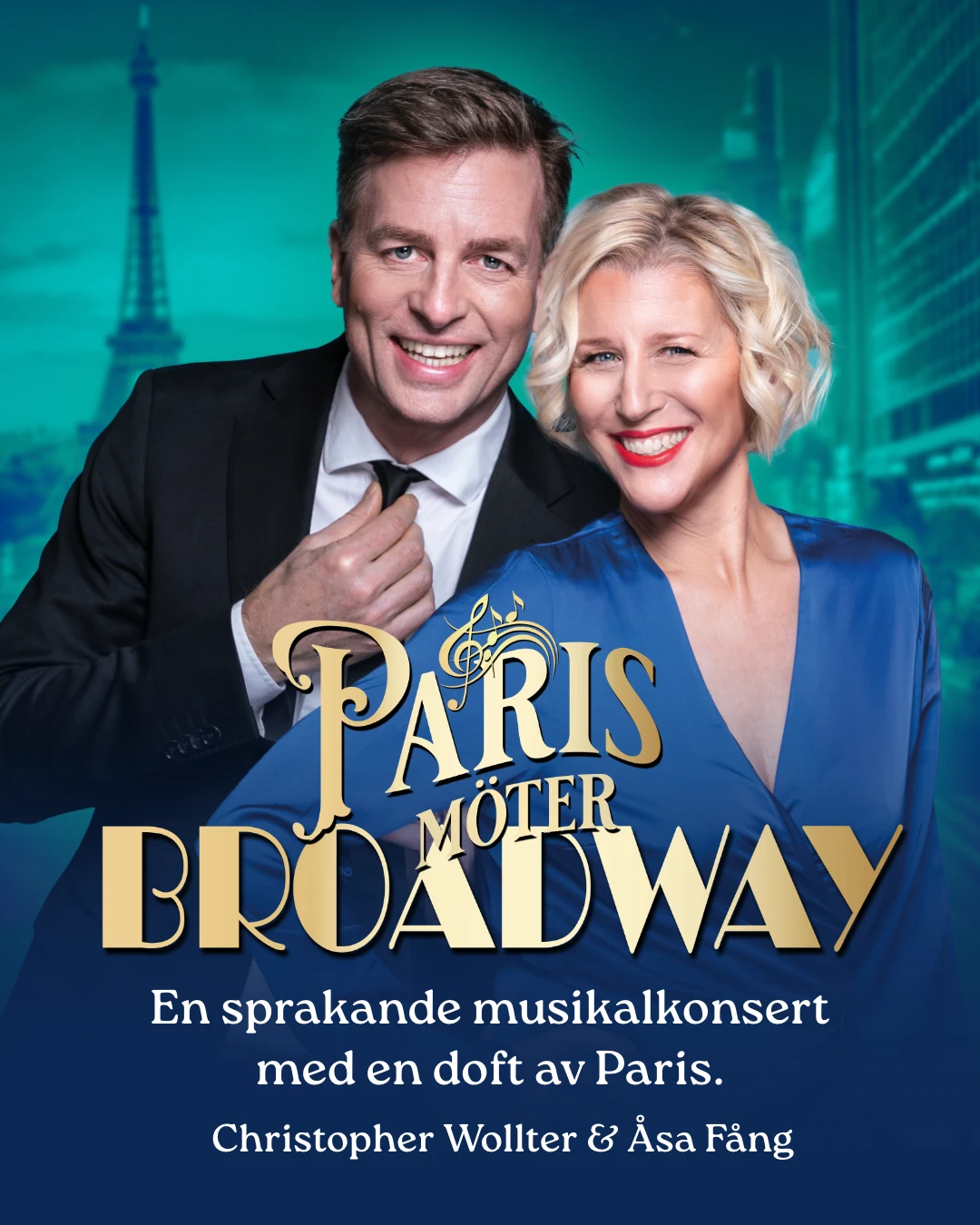 Paris möter Broadway poster