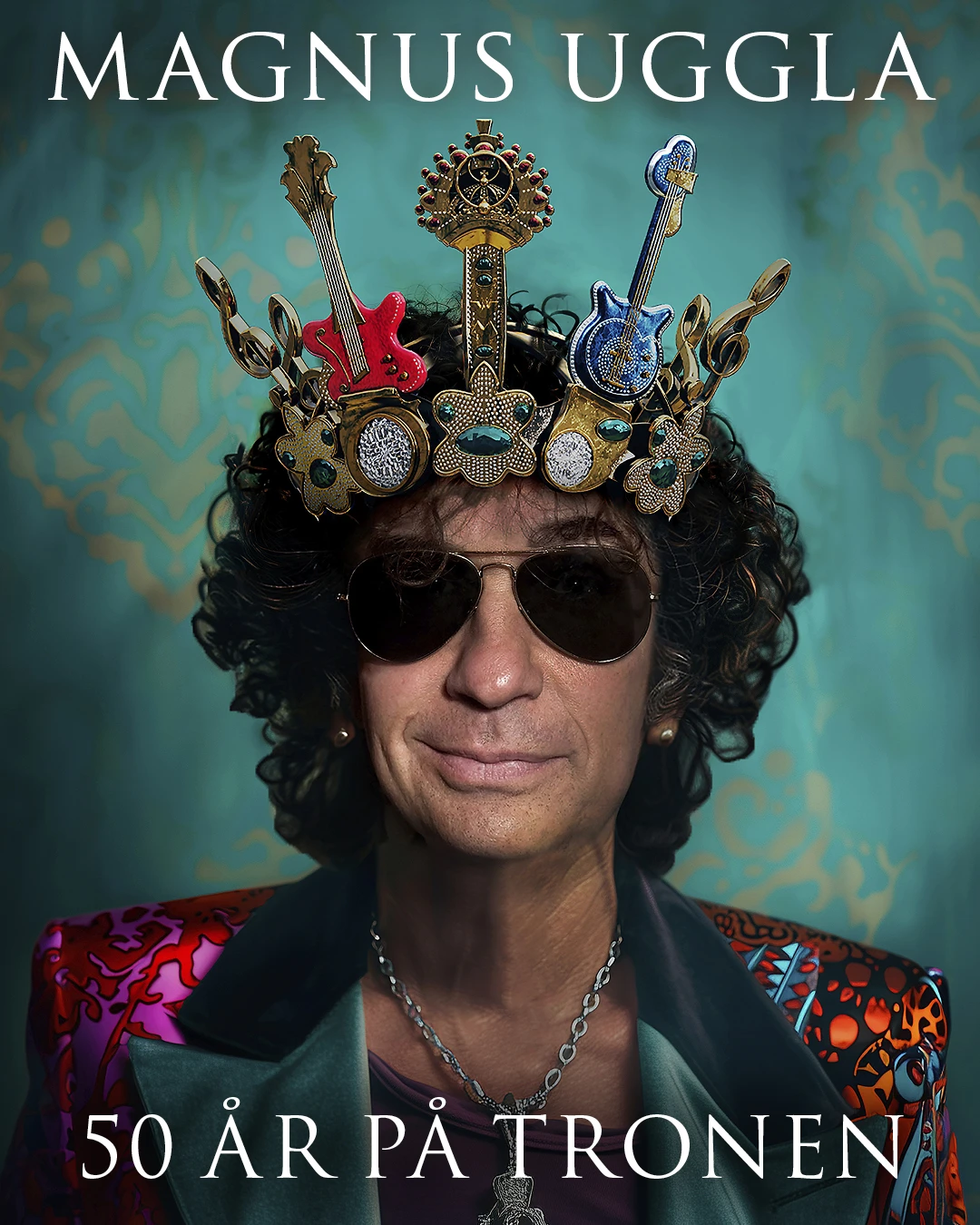 Magnus Uggla 50 år på tronen - 1080x1350 poster