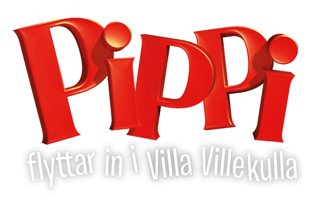 Pippi flyttar in i Villa Villekulla logotype