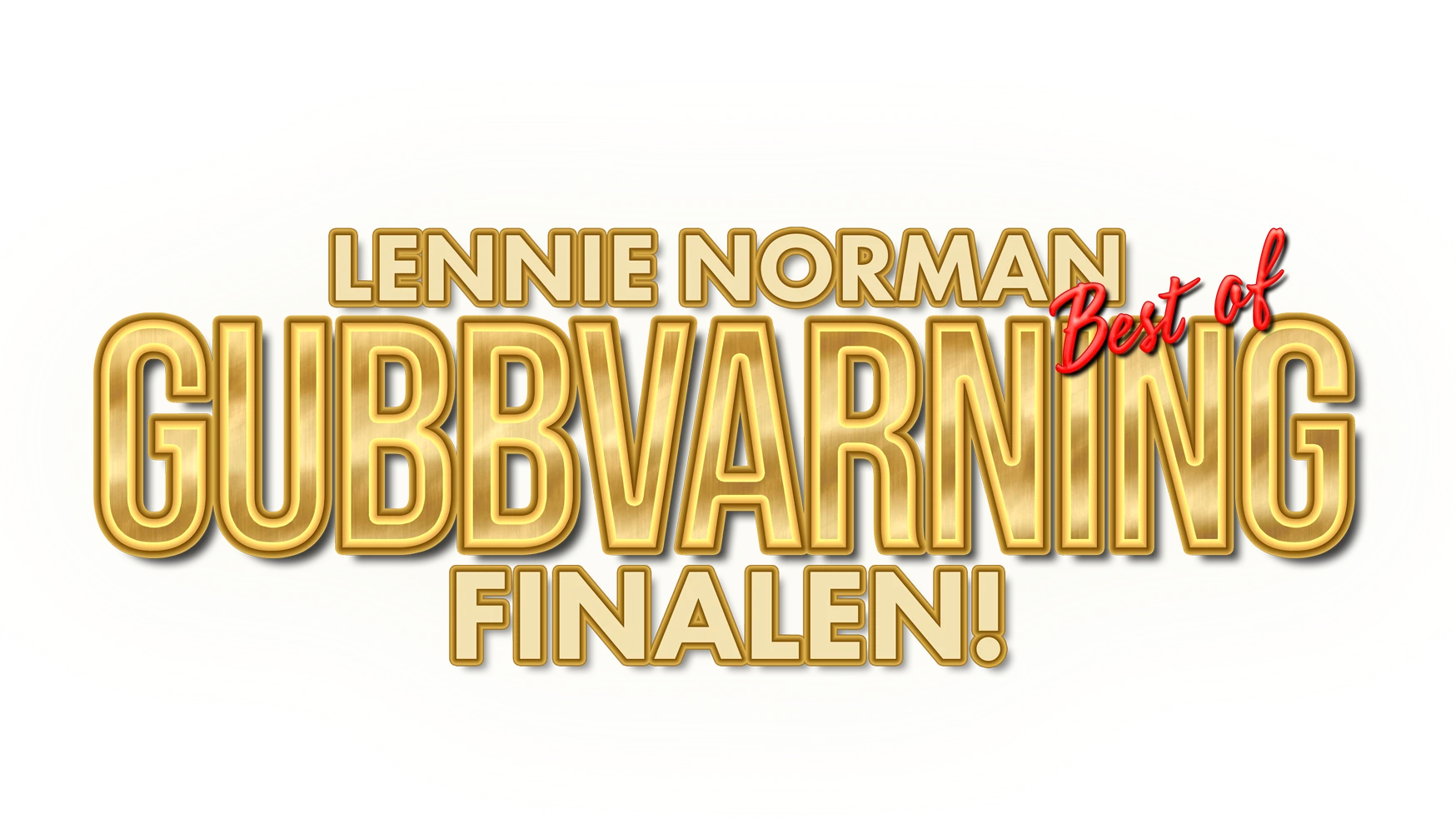 Lennie Norman – Best of Gubbvarning Live - Finalen _ logotype