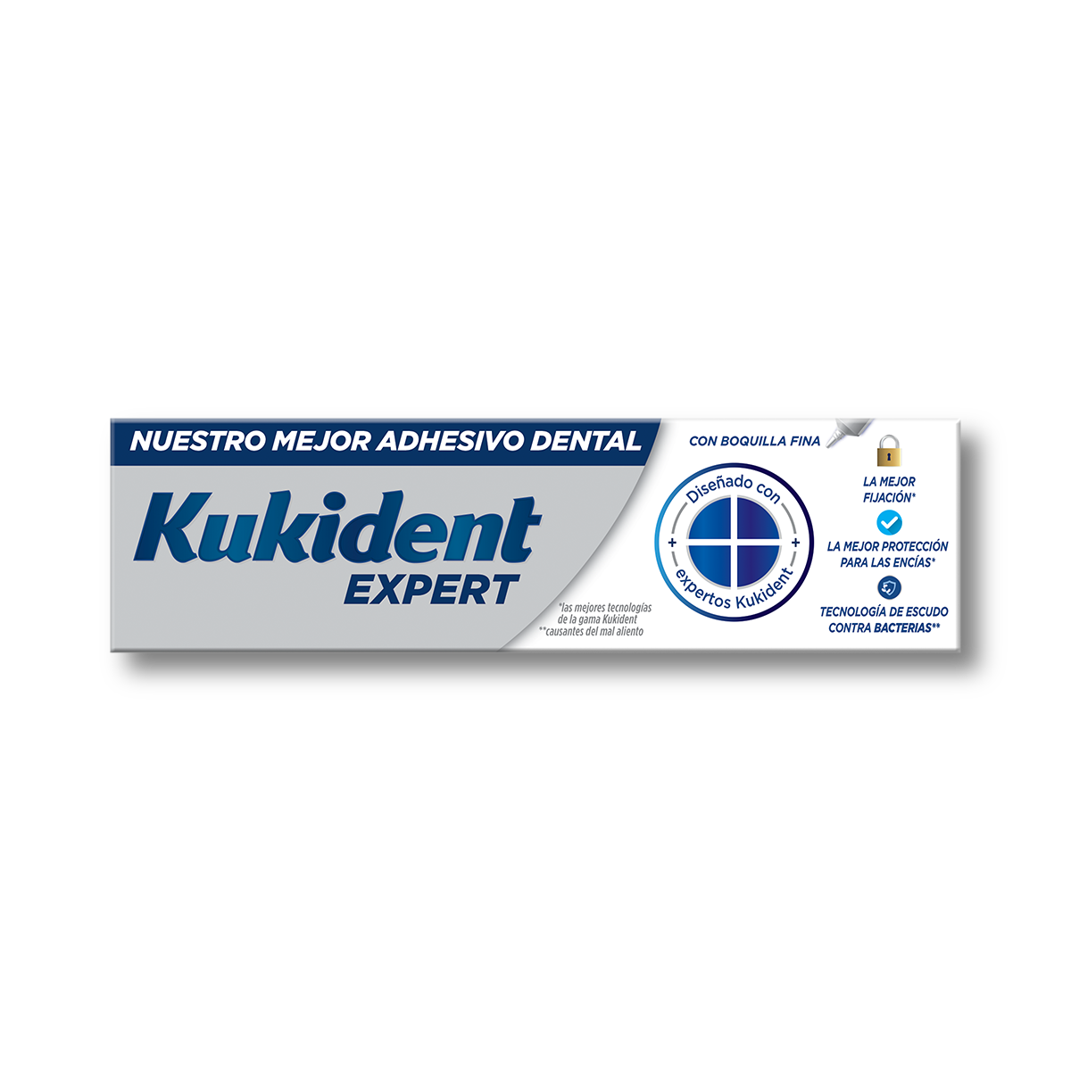 Kukident Pro Complete Neutro con boquilla para aplicación mejorada