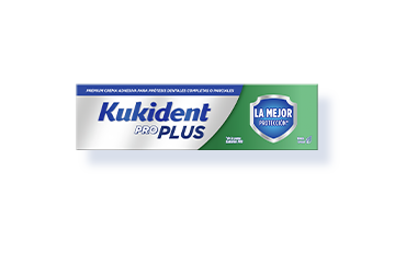 Adhesivo para prótesis dentales Kukident Pro Plus La Mejor Protección