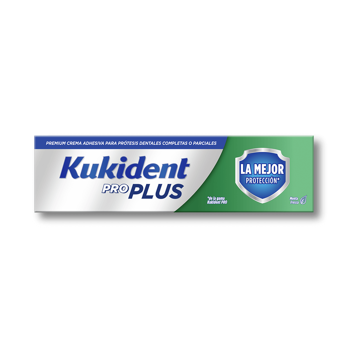 Adhesivo para prótesis dentales Kukident Pro Plus La Mejor Protección
