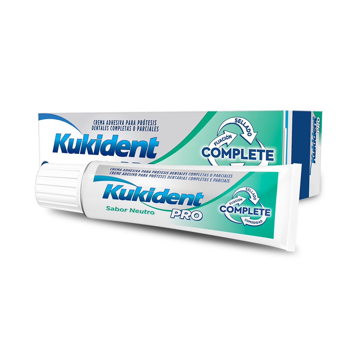 Kukident pro para protesis dentales sin sabor 70gramos