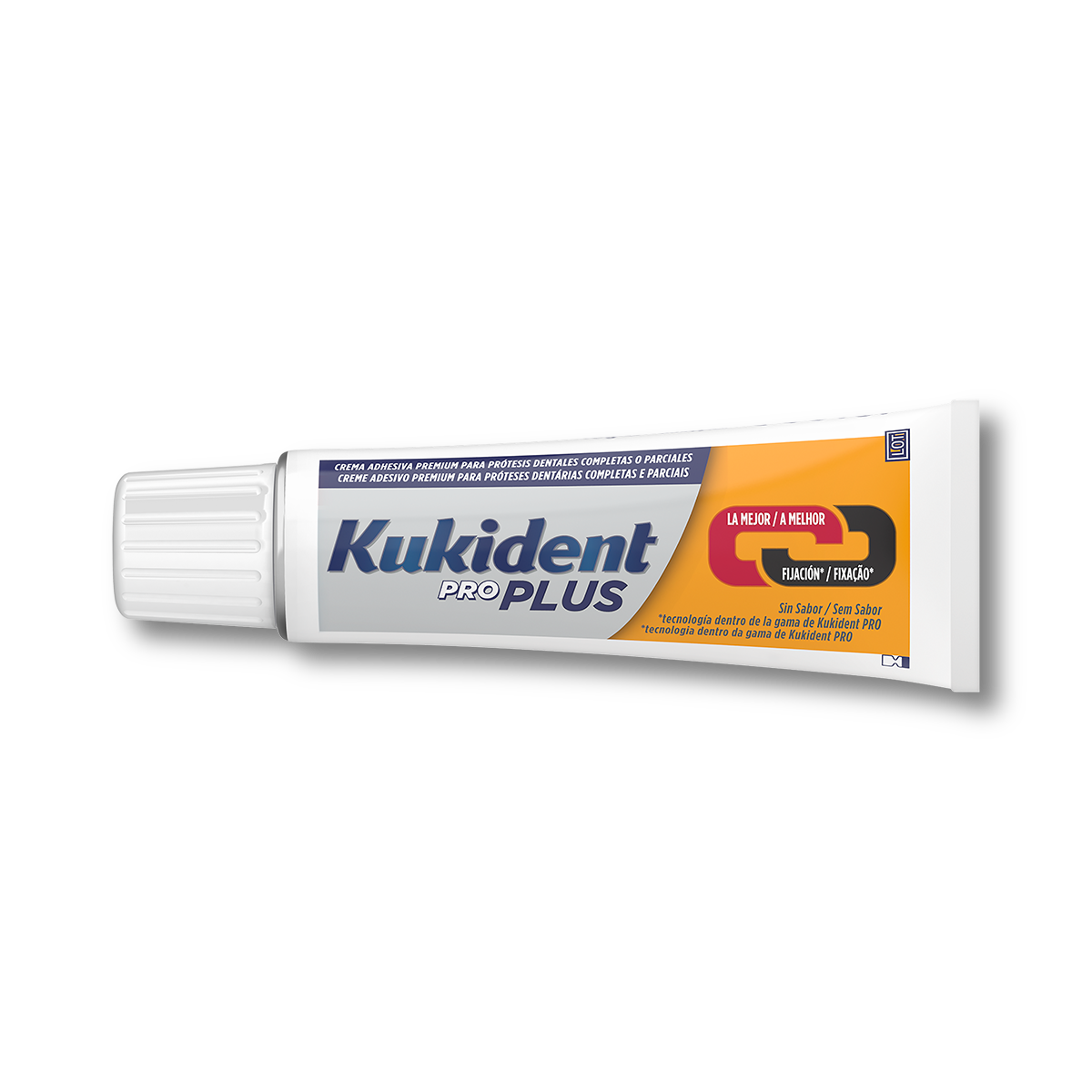 Kukident Pro Plus La Mejor Fijación Crema Prótesis Dentales 60g