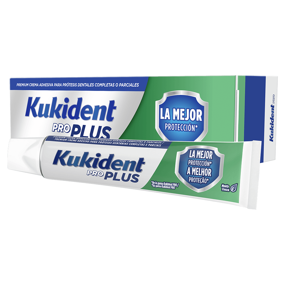 Kukident Pro Plus Pack 2 Tubos 40 G - Comprar ahora.