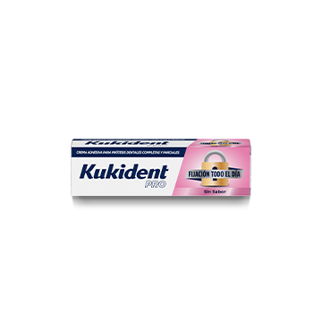 Adhesivo para prótesis dentales Kukident Fijación Todo El Día