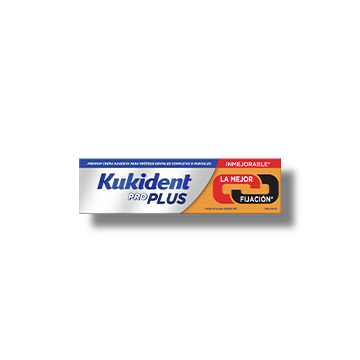 Adhesivo para prótesis dentales Kukident Pro Plus La Mejor Fijación