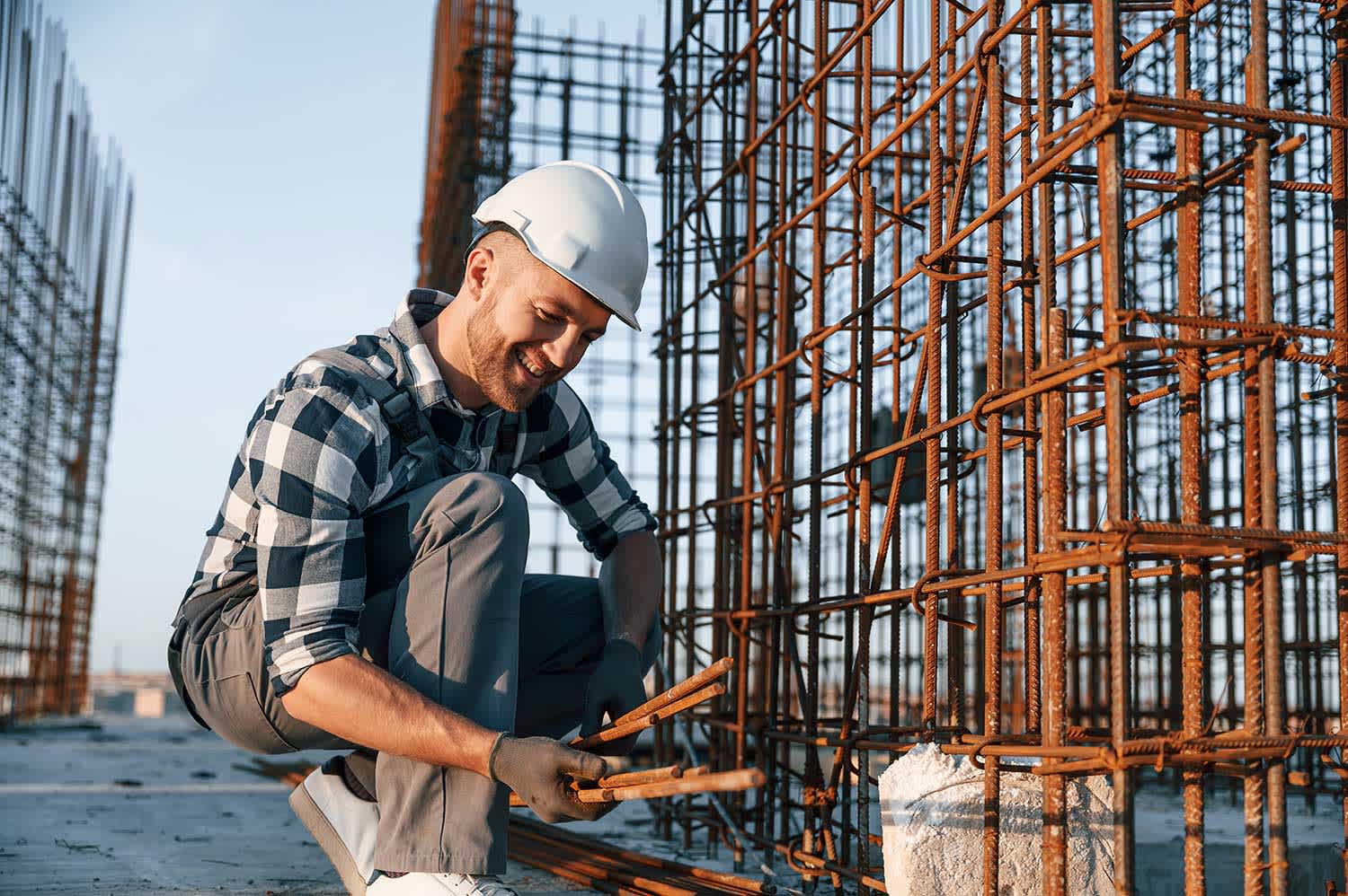 Construction Materials Testing Working with Rebar SGS Corp