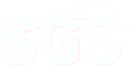 SGS Corp Logo White