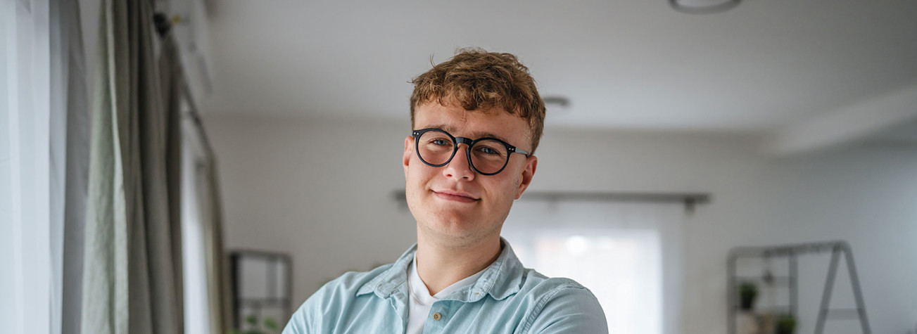 Jong-volwassen jongen