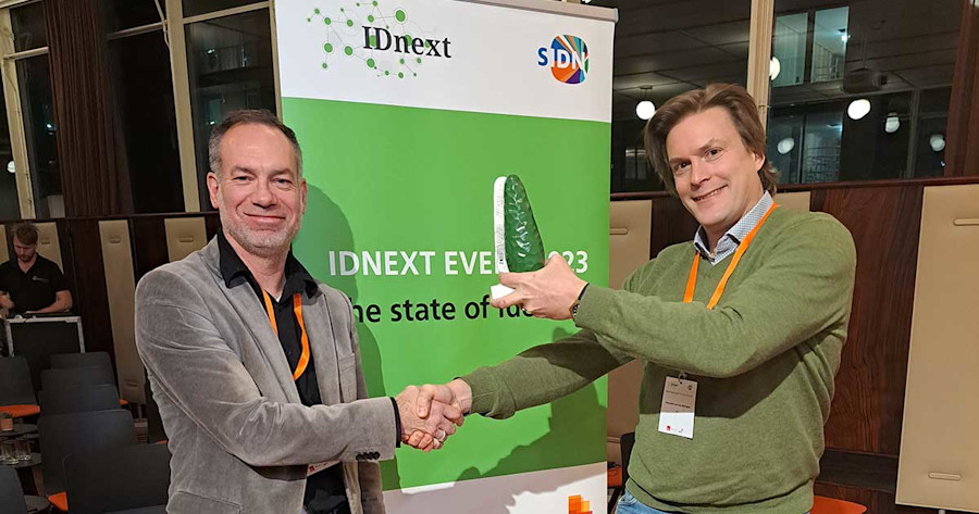 Robert Garskamp (oprichter IDnext), Alexander van den Wall Bake (Lead SSI Dutch Blockchain Coalition)