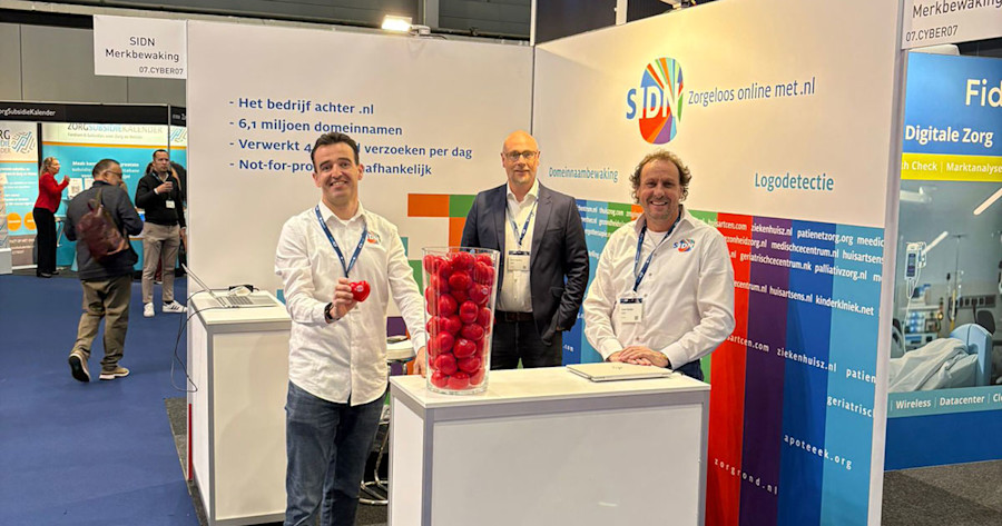 De SIDN-stand op Zorg & ict 2026