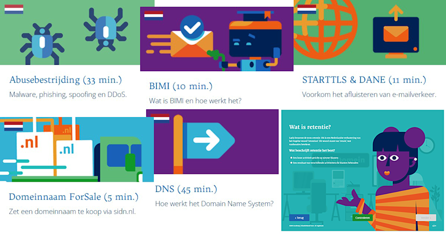 SIDN Academy-diverse modules in beeld