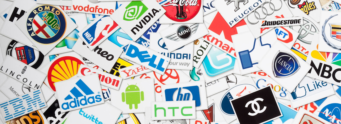 Collection of images of popular logos