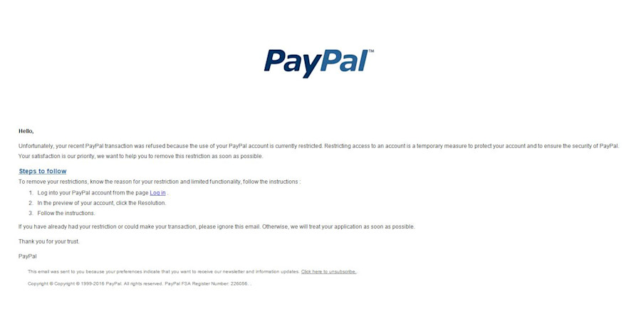 PayPal nepmail - groot