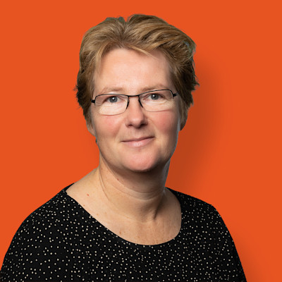 Portretfoto van Karin Vink, bedrijfsjurist van SIDN