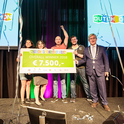 Winnaars van de Dutch Open Hackathon