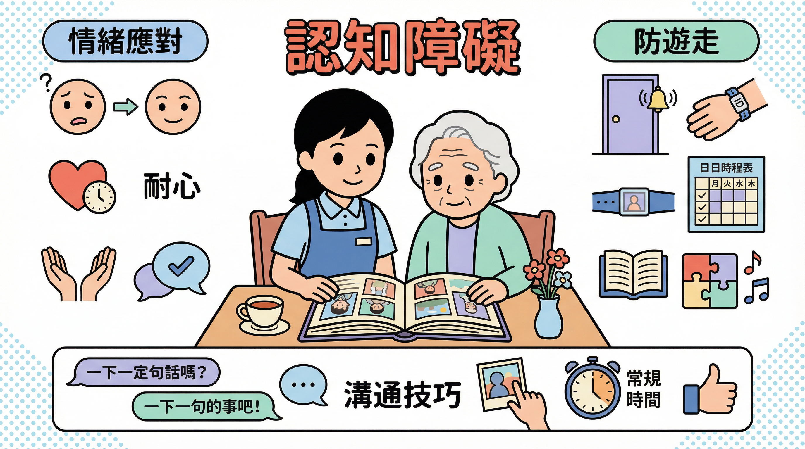 外傭照顧認知障礙長者攻略：情緒應對與防遊走指南