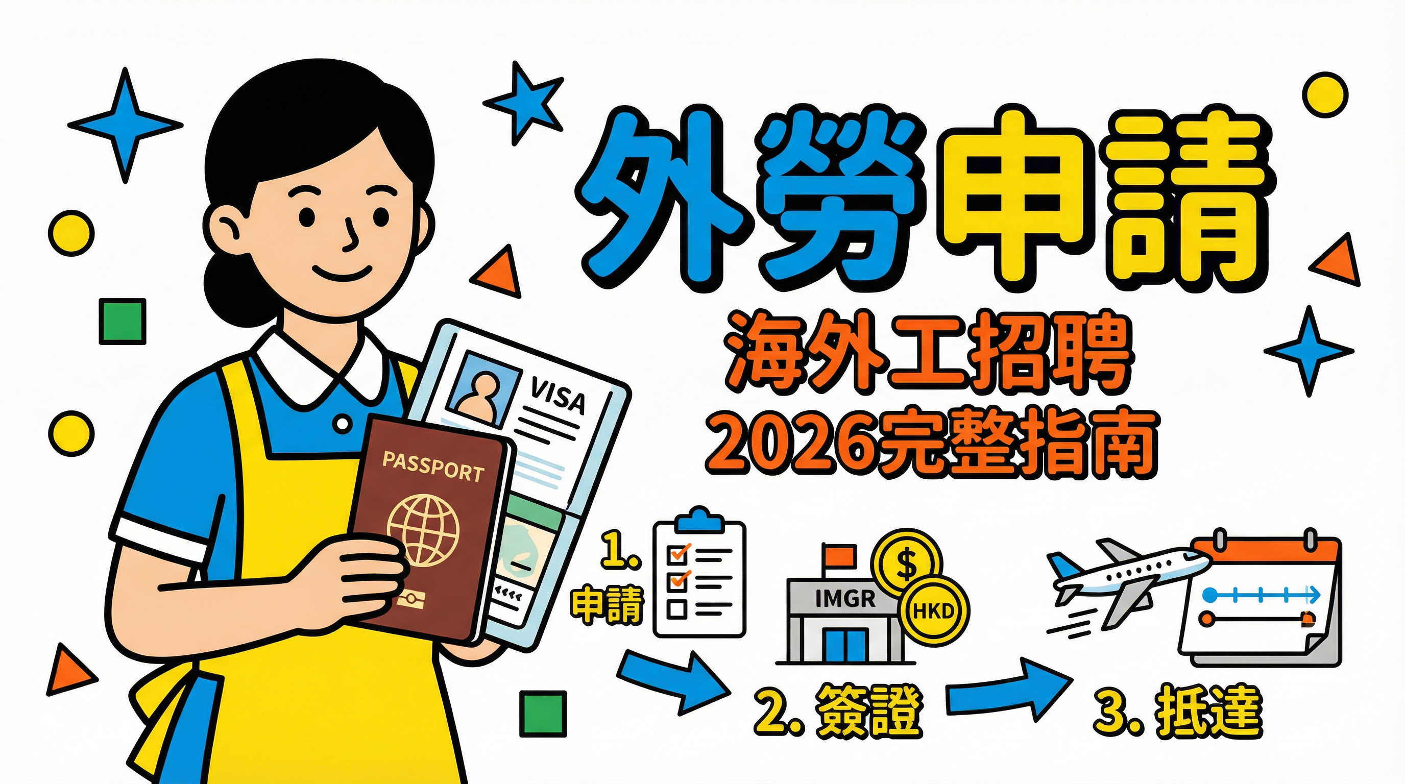 2026 外勞申請 懶人包：請海外姐姐 5 大步驟與開支總覽
