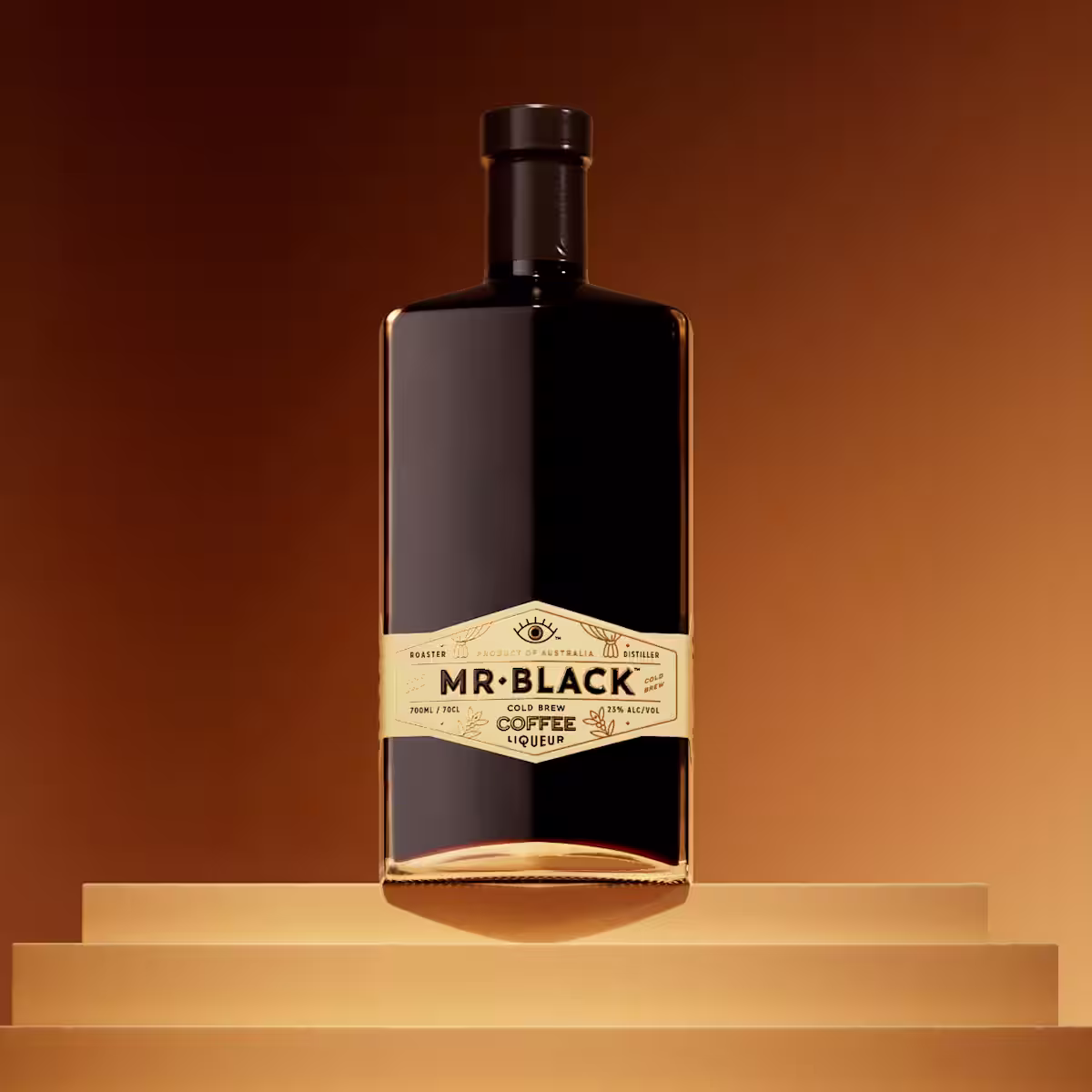 A bottle of Mr Black Cold Brew Coffee Liqueur