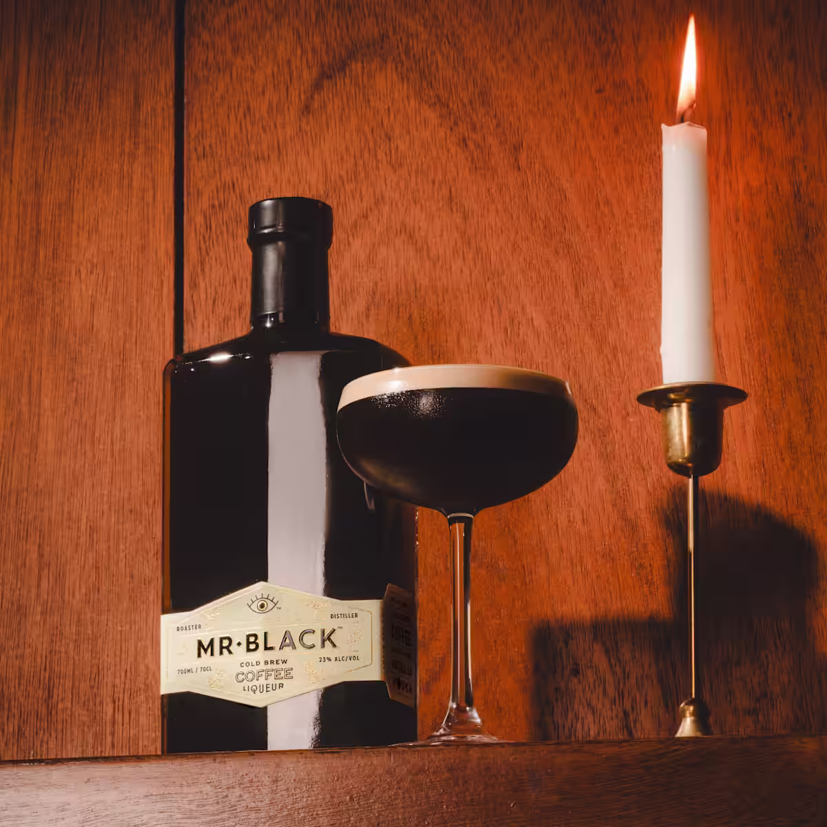 Ultimate classic espresso martini made with Mr Black coffee liqueur