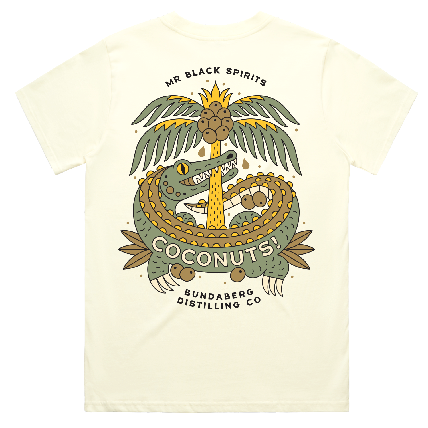 COCONUTS! T-shirt - Mr Black