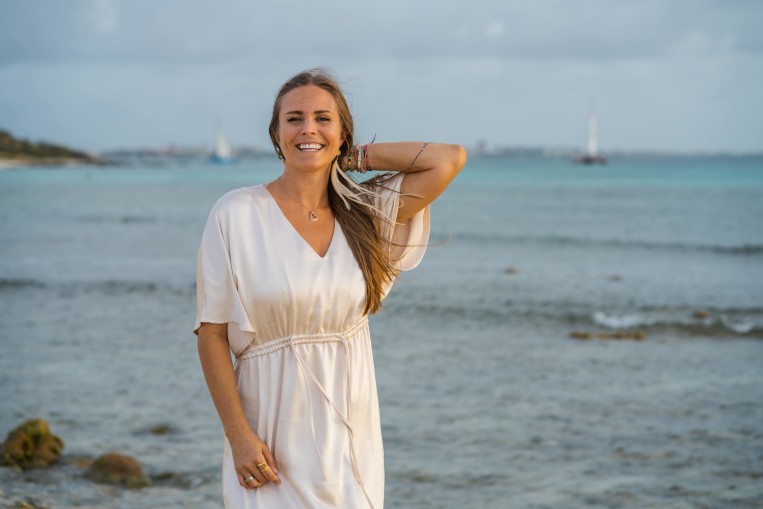 Yoga-Girl-Podcast-Rachel-White-Dress-Ocean-Image