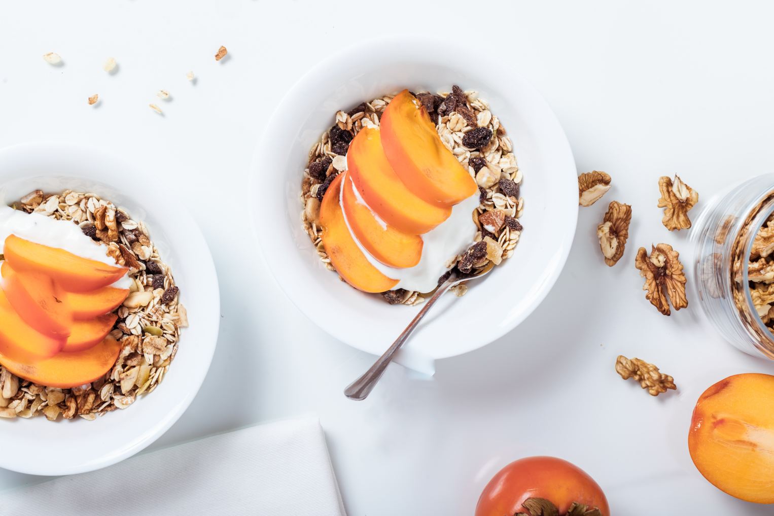 Yogurt with Granola Bowl with Fruit - The Kitchen Girl