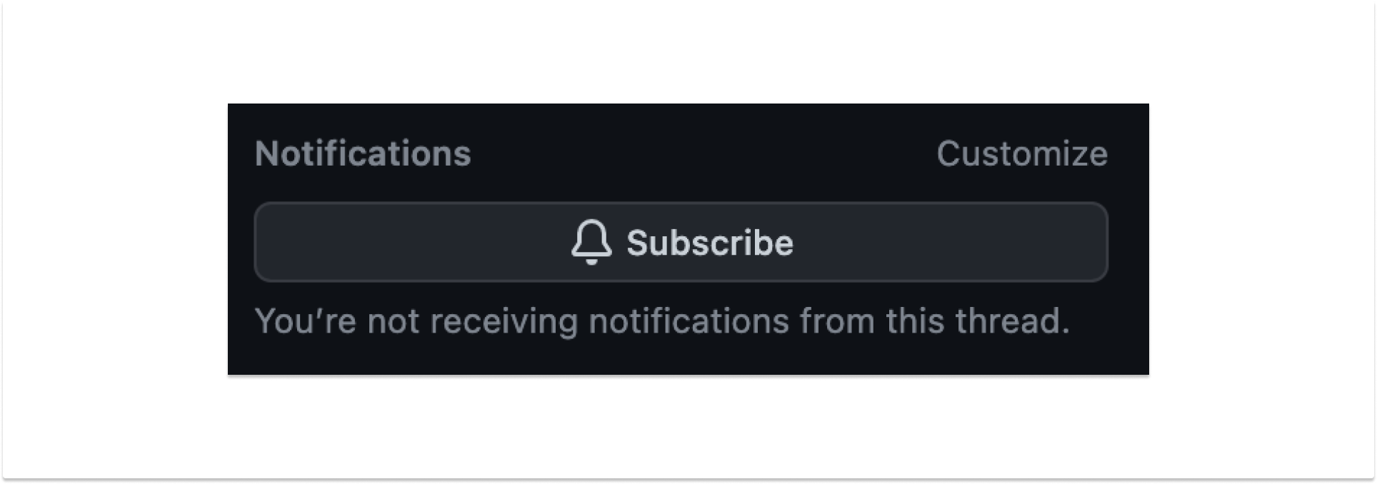 Unubscribe Notifications 6