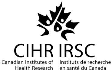 Logo for the Canadian Institutes of Health Research