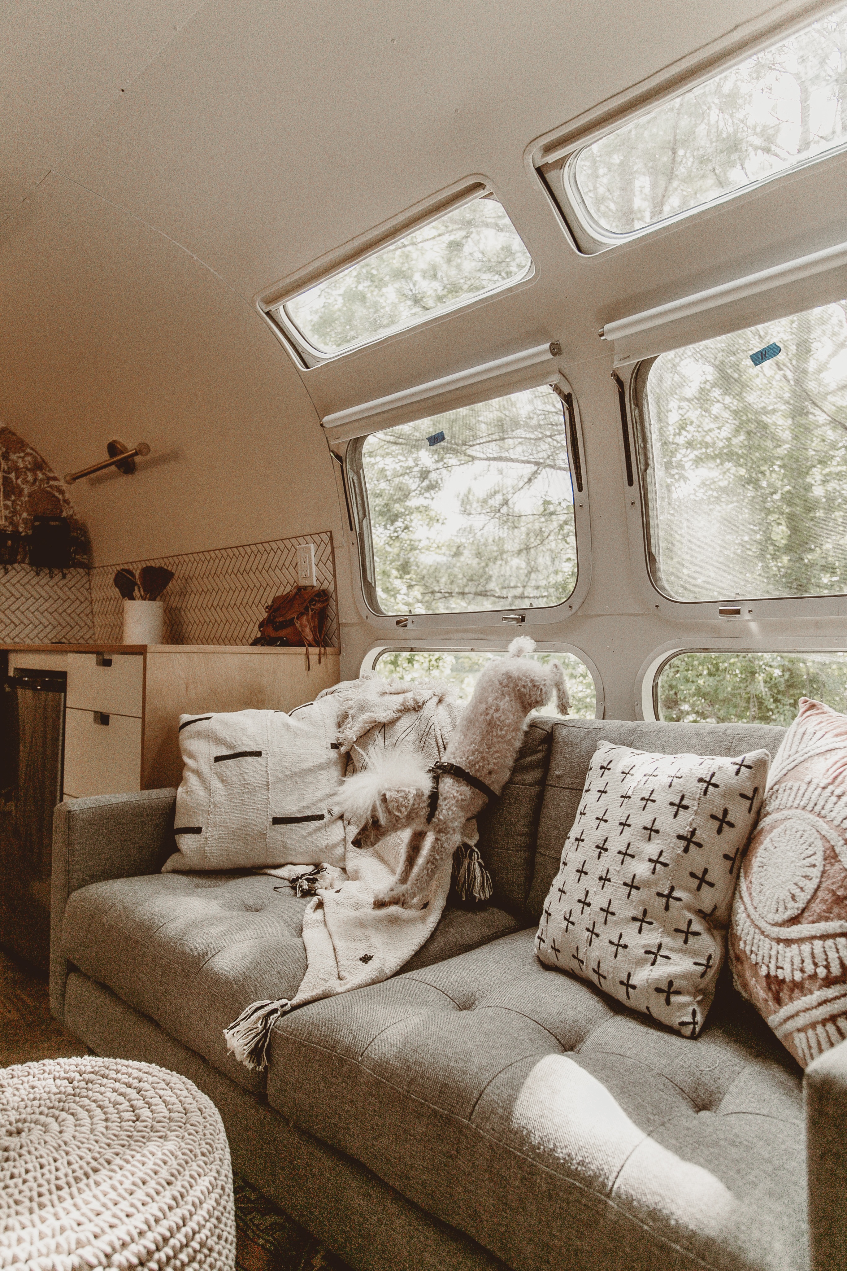 Taking Great Interior Design on the Road in a 1977 Airstream | Joybird