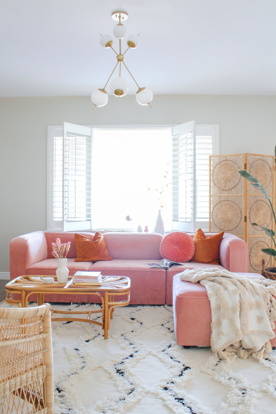 Kaitlin's 70s Inspired, Colorful And Cool Living Room Revealed (Y'all, I'm  So Jealous) - Emily Henderson, image size:900x1350