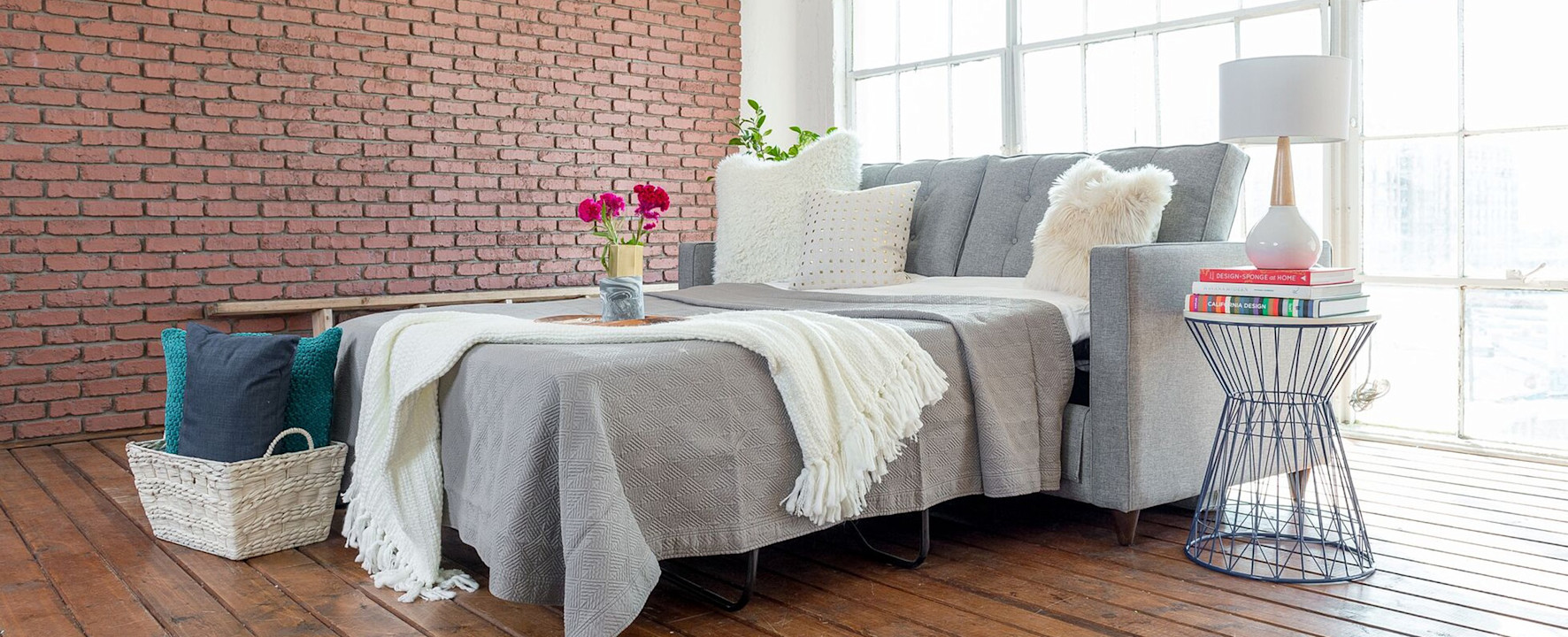 Sleeper Sofas for Small Spaces | Joybird, image size:1920x720