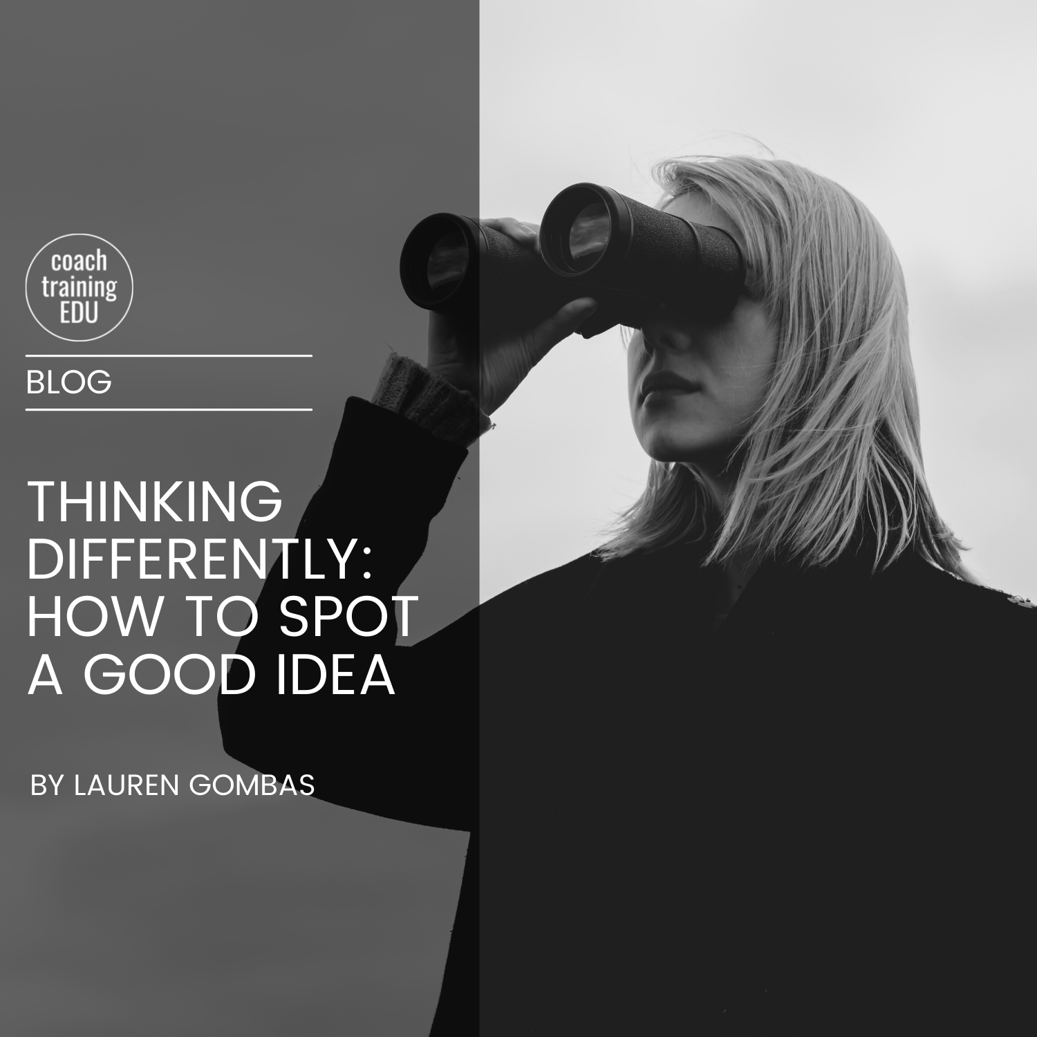 Thinking Differently: How to Spot a Good Idea