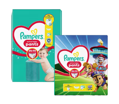 Pieluchomajtki Pampers® Active Baby