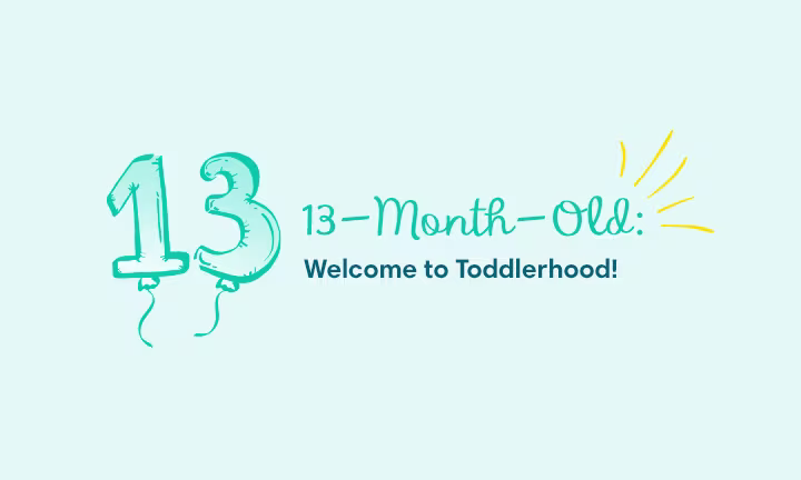 Baby developmental milestones at 13 months