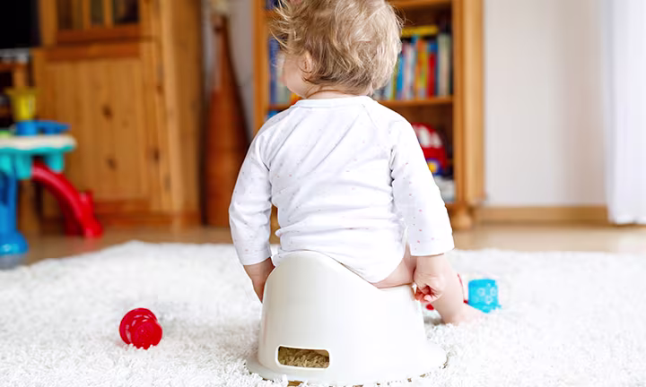 Apprentissage propreté bébé