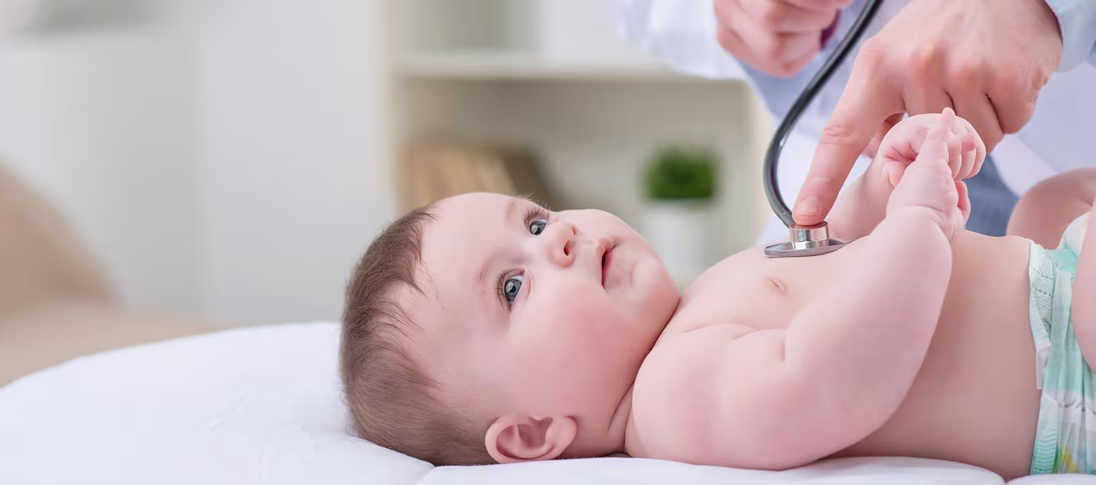 Roseola rash in babies