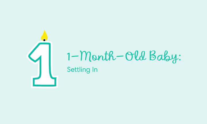 Baby developmental milestones at 1 month