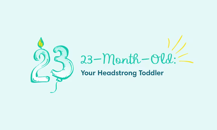 Baby developmental milestones at 23 months