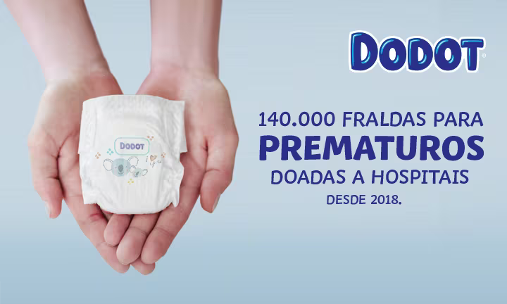 Dodot com os pequenos lutadores