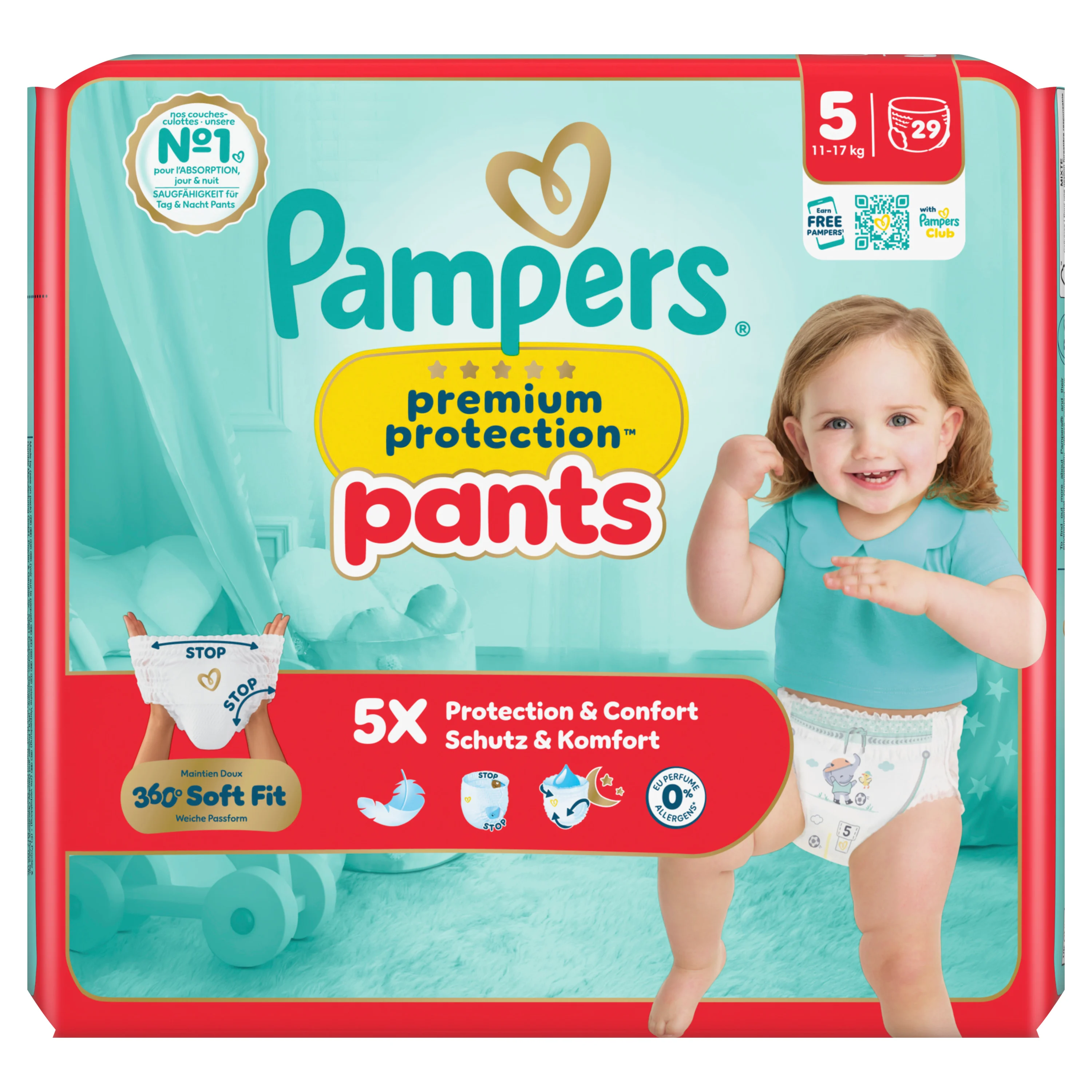 מכנסוני Pampers® Premium Care