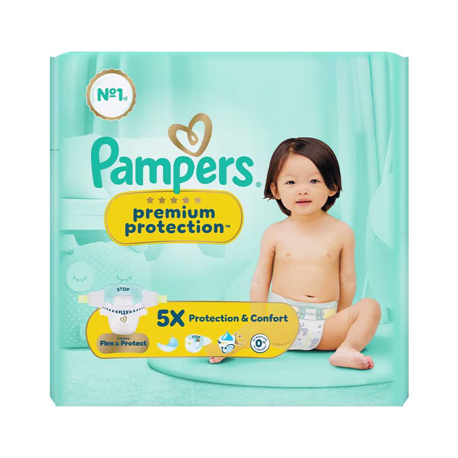 Paquet de couches Pampers Premium Protection