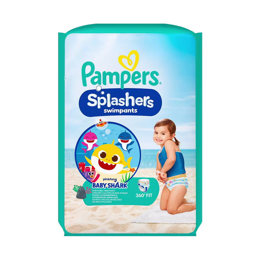 Pampers® Splashers Schwimmwindeln, Größe 3 - 6