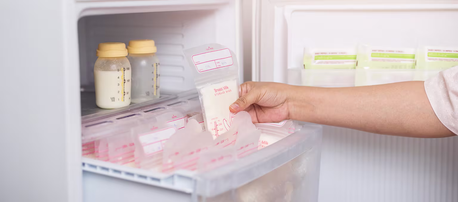 Conservation du lait maternel