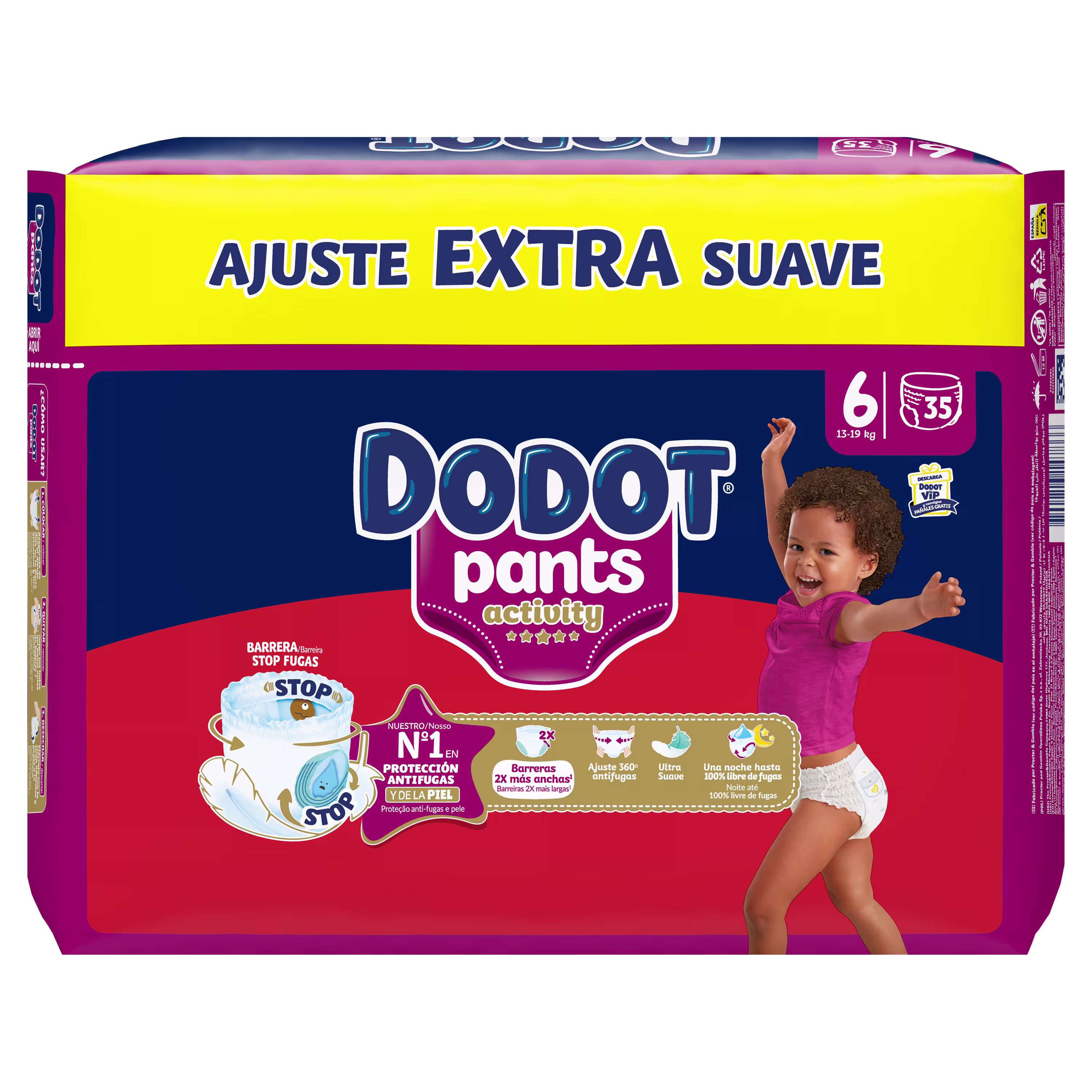 Dodot® Pants Activity™, 5.0 de 5 estrelas
