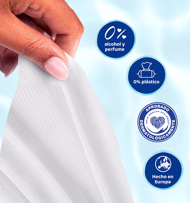 Lista de certificaciones de las toallitas Dodot 99% Agua.