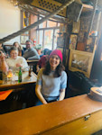 Spazieren mit Bötchen und glücklichen Gewinnern