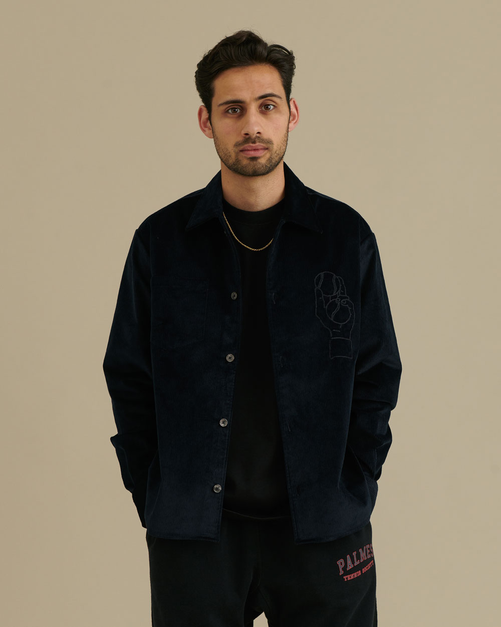 Dylan Overshirt — Navy